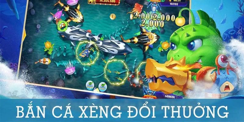 Siêu phẩm game bắn cá xèng đổi thưởng cực hot